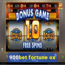 900bet fortune ox